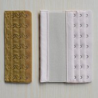 2 Pieces Strap Extension 3 Hooks 7 Rows Candy Color Intimates Adjustable Belt Buckle Replacement Bra Extenders For Women