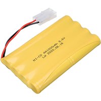 9.6v 1000mah NiCD Rechargeable Battery +Charger For Rc toy Car Boat Tank Train Robot Gun NI-CD AA 9.6v Battery Pack 1pcs to 2pcs