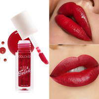 Fruit Juice Lip Tint Non-stick Cup Liquid Lipstick and Blush 2 In1 Waterproof Long Lasting Water Lip Stain Lips&cheek Makeup 1pc
