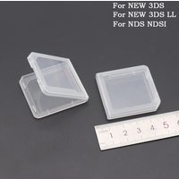 10 Pcs Clear Plastic Game Cartridge Case Dust Cover For NEW 3DS NEW 3DS LL NDS Dustproof Easy Storage Game Box