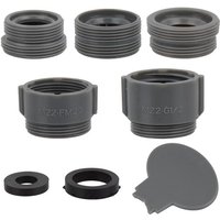 Faucet Adapter ABS Thread Connector Water Tap Joints Water Purifier Bubbler Nozzle Converter for Bathroom Kitchen Accessories