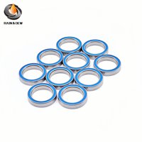 6702RS ABEC-7 Bearing 15x21x4 mm 10PCS Hobby Electric RC Car Truck 6702 RS 2RS Ball Bearings 6702-2RS Blue Sealed