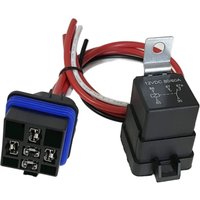 80A/60A 50A/30A 12V Waterproof Automotive Relay With Socket 5-Pin Relay Switch For Marine Automotive Fan Multi-purpose Relay Kit