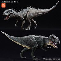 Jurassic Era T-Rex Mosasaurus Velociraptor Dinosaur Model Action Figures - Animal Decor Collectible Toys for Kids Halloween Gift