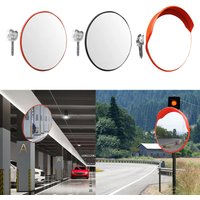 Convex Mirror Garage Parking Traffic Mirror Driveway Road 55/60cm Blind Spot Office Safety Curved Safety Mirror Parking Mirror