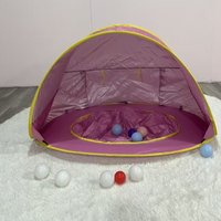 Portable Outdoor Children's Tent Beach Sunshade Camping Shelter Portable Camping Gear Kids Outdoor Playhouse Sun Protection