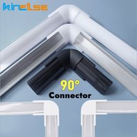 10 Stück/Los 90 ° /180 ° Winkel Kunststoff Stecker für V/U-form LED Aluminium Profil Kanal Innen/Außen Ecke Halterung Bar Lampe halter
