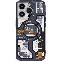 M20 Magnetic for Magsafe Phone Case For iPhone 16 15 Plus 14 13 12 17 Pro Max Mini 11 17 Air Promax Machinery Cover