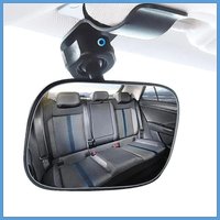 360° Adjustable Baby Car Rearview Mirror, Safety Auto Rear View Mirror Monitor for Infant, Convex Interior Mirror for