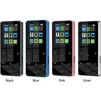 2.0 Inch MP3 MP4 Player HiFi Bluetooth 5.0 Portable Music Player Metal Built-in Speaker Alarm Clock E-Book TF Card Support