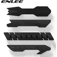 ENLEE 3D MTB Road Bike Silicone Chain Bicycle Frame Guards Self-Adhesive Bike Frame Cover Protection For Scratch Accessories