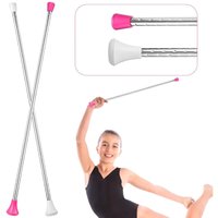 Oiloda Twirling Baton 21 Inches Marching Baton Spinning Dance Baton Metal Gymnastics Parade Stick for Child in Majorette