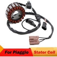 Bobine de Stator magnétique pour générateur de moto, pour Piaggio Beverly Cruiser 250 E3 250 E3 carnby 250 hybride MP3 125 X8 250 XEvo 250