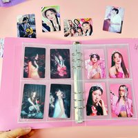 Love Binder Photocards A5 Photo Card Binder Kpop Idol Card Collect Book Binding Machine Picture Albums Storage Album Stationery