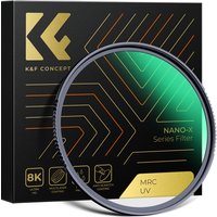 K&F CONCEPT UV Filter Lens Multi Coated Protection Nanotech Coatings Ultra Slim 49mm 52mm 58mm 62mm 67mm 77mm 86mm 95mm