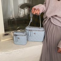Mini Square Chains Handbag Luxury Designer Box Bag Ladies High Quality Luxury Top-handle Bag Small Crossbody Bags Two Sizes