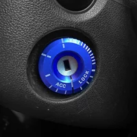 Car Ignition Key Ring Switch Sticker Decoration For VW Golf 4 5 6 7 Jetta MK5 MK6 Polo Passat B5 B6 B7 Skoda Octavia Rapid