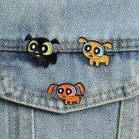 Girly Dogs Enamel Pins Funny TV Series Characters Animals Brooches Lapel Badge Cartoon Cutie Jewelry Gift for Friends