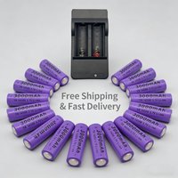 14500 AA Lithium Battery 3.7V 3000mAh Rechargeable Li-ion Battery High Power for Radios Microphones Electric Toys