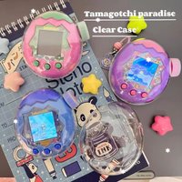 For Tamagotchi Paradise Acrylic Case In Stock Transparent Hard Shell With Protective Film Kawaii Accessory Birthday Gifts