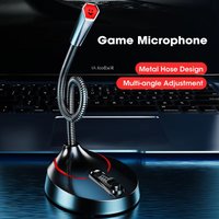 Mini 3.5mm Wired PC Microphone for Computer Laptop Notebook AUX for Speakers