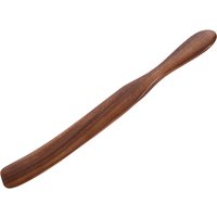 Long Handle Wooden Spatula Premium Wood Cooking Spatula Heat Resistant No Burr Anti Deformation Kitchen Shovel Non Stick