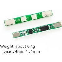 1PCS/5PCS/10PCS/LOT 1S 3.7V 3A li-ion BMS PCM battery protection board pcm for 18650 lithium ion li battery