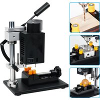 Mini Bench Drill Press High Precision 7-Speed Variable Electric Drilling Machine for DIY PCB Jewelry EU Warehouse