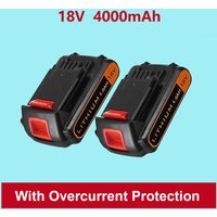 4.0Ah 18V For Black & Decker BL2018 Replacement 20V Battery Max Lithium LBXR20 LB20 LBX20 LST220 LB2X4020 Cordless Tools