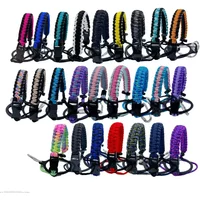 Water Bottle Accessories Paracord Rope Holder Wide Mouth Bottle Portable Rope Hand Strap Cup Carrier Color Cupful Rope