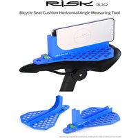 RISK Bicycle Saddle Measurement Tool Seat Height Inward Curve Joint Angle Measurement Cycling Equipment Horizontal Angle