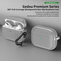 Leather Texture Case For Apple Airpods 4 Pro 2 3 Air Pods Wireless Bluetooth Earphone Protective Cover Anti-lost Headphone Bag