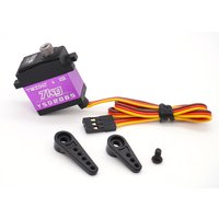 YSIDO 7KG Waterproof 2065 Micro Digital Servo with Mount &Horn Metal Gear Coreless servo for 1/24 Axial SCX24 1/18 TRX4M RC Car