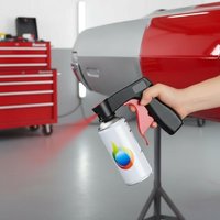 Compact Spray Gun for Even Paint Application on Car Wraps Ergonomic and Portable