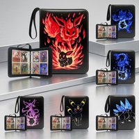 Pokemon 4 9 Grid Card Album Binder Pokemon Verzamelmap Espeon Raichu Charizard Bulbasaur Gengar Mewtwo Trading Card Storage Gift