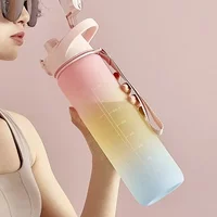 Summer Large-capacity Cup Outdoor Large Water Bottle Multi-color Fitness Kettle Portable Sports Kettle