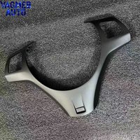 For BMW E90 Steering wheel black matte button frame Snap-on structure (non-stick type)