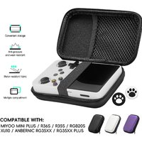 EVA Cover Case for R36S Retro Video Game Bags Founded Protective Bag for RG35XX R35S Miyoo Mini Plus YXWK04