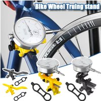 AliExpress NONE Mini Portable Bike Wheel Truing Stand Dial Indicator Triple Tuning Kit for MTB Road Bicycle Rims Adjustment Tool