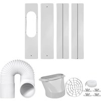 B82B-Portable Air Conditioner Window Kit:Adjustable Universal AC Seal Window Vent Kit For Sliding Vertical/Horizontal Windows