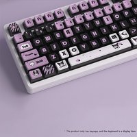 122 keys Keycaps Anime Kawaii Kuromi theme PBT OEM Profile Dye Sub Keycap for MX Switch Key Caps Mechanical keyboard keycaps