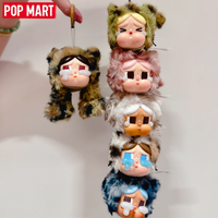 POPMART Crybaby Wild Bt Cutie Series Blind Box Face Toy Decor Mysterious Action Figures Doll Trendy Desktop Ornaments Toy Gifts