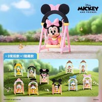Disney Mickey Swing Series Blind Box Kawaii Figure Mickey Donald Duck Mini Statue Toy Desktop Decor Fans Friends Birthday Gifts