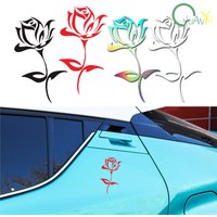 Beautiful A Rose Dead Vinyl Decal Car Sticker Waterproof Auto Decors For Truck Bumper Rear Window Laptop