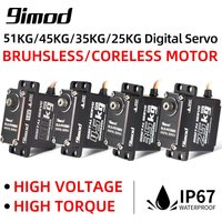 9imod RC Servo 35kg 45kg 25kg 51kg métal étanche sans brosse servomoteur pour Servo RC 1/10 1/8 Traxxas TRX4 Axial SCX10 RC voiture