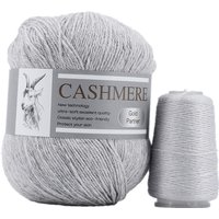 Knitting Yarn 3-Ply Fine Worsted Cashmere Yarn for T Shirt 1 Skein 338m 70g Crochet Line Wool Crochet for Needlework