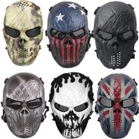 Halloween Airsoft Mask CS Equipment Tactical Masks Riding Full Face Army Outdoor Combat Party Decorations Christmas Present
