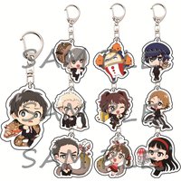 Persona 4 6cm Acrylic Keychains Animal Partner Chibi Game Collectible Bag Pendant Car Key Accessory Fan Gift