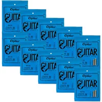 POTEAX Electric Guitar Strings 10 Set 10-46 11-50 Hexagonal Carbon Steel Nickel Alloy Wire ORPHEE-TX Orphee RX Series