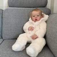 BZDOLL Realistic 55 CM/70 CM Reborn Baby Doll With 3D-painting Skin, Soft Silicone Newborn Bebe Alive Kid Cute Dress Up Toy